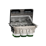 Schneider Electric 6 Compartment , 275mm x 200 mm x 82mm