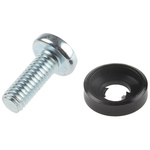 10 piece Steel Screw/Bolt & Washer Kit, M6