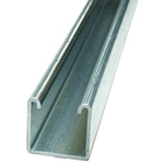 Unistrut Galvanised Steel/Stainless Steel 3m Channel Splice Support 1.91kg/m, Fits Channel Size 21 x 41mm