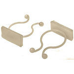 RS PRO Natural Nylon Cable Clip, 20mm Max. Bundle