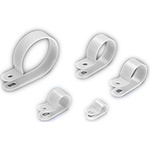 RS PRO Natural Nylon Cable Clamp, 6.4mm Max. Bundle