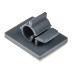 RS PRO Grey Nylon Cable Clamp, 7mm Max. Bundle
