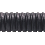Adaptaflex Flexible Conduit, 25mm Nominal Diameter, Galvanised Steel, Black