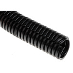 RS PRO Flexible, Split Conduit, 20mm Nominal Diameter, Plastic, Black