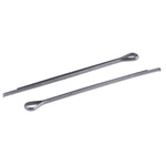 3/4in Bright Zinc Plated Steel Split Pin, 1/32in Diameter