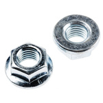 26mm Bright Zinc Plated Steel Hex Flanged Nut, M12