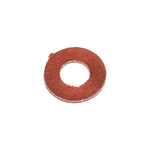 M2.5 Plain Vulcanised Fibre Tap Washer, 0.5mm Thickness