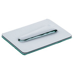 HellermannTyton White Electroplated Steel Cable Clip, 12mm Max. Bundle