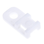 HellermannTyton Natural Cable Tie Mount 10.2 mm x 20.4mm, 4.6mm Max. Cable Tie Width