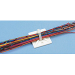 HellermannTyton Self Adhesive Black Cable Tie Mount 28 mm x 28mm, 5.4mm Max. Cable Tie Width