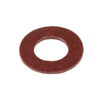 M5 Plain Vulcanised Fibre Tap Washer, 0.8mm Thickness