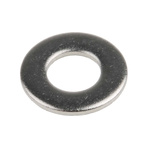 Stainless Steel Plain Washer, 0.8mm Thickness, M4 (Form A), A2 304