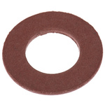 M12 Plain Vulcanised Fibre Tap Washer, 1.5mm Thickness