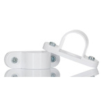 Schneider Electric White PVC Saddle Clamp, 25mm Max. Bundle