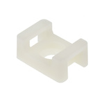 RS PRO White Cable Tie Mount 16 mm x 23mm, 9mm Max. Cable Tie Width
