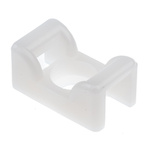 HellermannTyton Self Adhesive Natural Cable Tie Mount 14.5 mm x 25mm, 8mm Max. Cable Tie Width