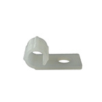 RS PRO Natural Nylon Cable Clip, 6mm Max. Bundle