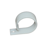 RS PRO Natural Nylon Cable Clip, 26mm Max. Bundle