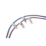 HellermannTyton Self Adhesive White Cable Tie Mount 210 (Liner) mm x