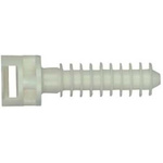 MECATRACTION White Cable Tie Mount