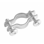 SES Sterling Metallic Metal Saddle Clamp, 12mm Max. Bundle