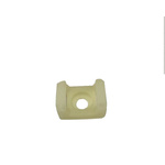Natural Cable Tie Mount 10 mm x 15mm, 5.1mm Max. Cable Tie Width