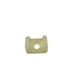 RS PRO Natural Cable Tie Mount 10 mm x 15mm, 5.1mm Max. Cable Tie Width