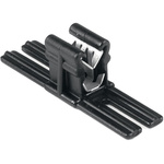 HellermannTyton Black Polyamide Bundling Clip, 3mm Max. Bundle