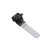 HellermannTyton Black Polyamide Ratchet P Clamp, 13.7mm Max. Bundle