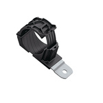 HellermannTyton Black Polyamide Ratchet P Clamp, 51mm Max. Bundle