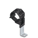 HellermannTyton Black Polyamide Ratchet P Clamp, 51mm Max. Bundle