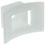 HellermannTyton Self Adhesive Natural Cable Tie Mount 17 mm x 25mm, 8mm Max. Cable Tie Width