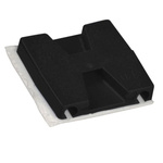 ABB Self Adhesive Black Cable Tie Mount 28.6 mm x 28.6mm
