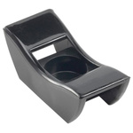 ABB Black Cable Tie Mounting Cradle 19 mm x 44.4mm