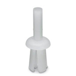 Phoenix Contact White Nylon Body-Bound Rivet, 6mm Max. Bundle