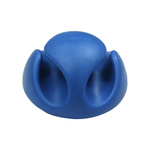 RS PRO Blue PVC Clip, 5mm Max. Bundle