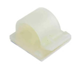 RS PRO Natural Nylon Cable Clip, 13.3mm Max. Bundle