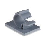 RS PRO Grey Nylon Cable Clamp, 10mm Max. Bundle