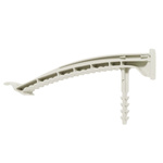 nVent CADDY White Polypropylene Cable Clamp, 10mm Max. Bundle