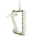 nVent CADDY White Polypropylene Cable Support With Insert, 10mm Max. Bundle