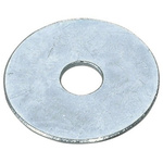 Plain Stainless Steel Mudguard Washer, M5 x 25mm, 1.2mm Thickness