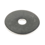 Plain Stainless Steel Mudguard Washer, M5 x 25mm, 1.5mm Thickness