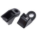 HellermannTyton Self Adhesive Black Cable Tie Mount 12 mm x 27mm, 7.6mm Max. Cable Tie Width