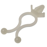 RS PRO Natural Nylon Twister Clip, 10.4mm Max. Bundle