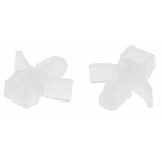 RS PRO Natural Cable Tie Mount 6.5 mm x 15mm, 3.8mm Max. Cable Tie Width