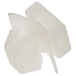 RS PRO Natural Cable Tie Mount 12.1 mm x 17.6mm, 6.5mm Max. Cable Tie Width