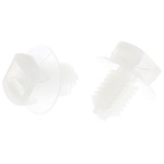 RS PRO Natural Cable Tie Mount 16.1mm, 5mm Max. Cable Tie Width