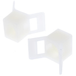 RS PRO Natural Cable Tie Mount 13.8 mm x 23mm, 9.5mm Max. Cable Tie Width