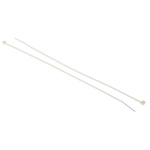 RS PRO Cable Tie, 292mm x 3.6 mm, Natural Nylon, Pk-100