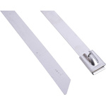 RS PRO Cable Tie, Roller Ball, 520mm x 12 mm, Steel Stainless Steel